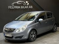 Opel Corsa 5-dörrar 1.2 ecoFLEX Easytronic Euro 5 Nybesiktad