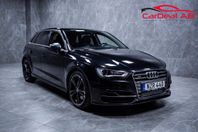 Audi S3 Sportback 2.0 TFSI 300hk Quattro B&O Skinn/Alcantara