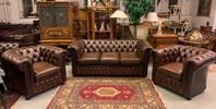 Engelsk Chesterfield soffgrupp