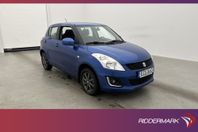 Suzuki Swift VVT 4WD 94hk En-brukare M&K-Värmare Farthållare