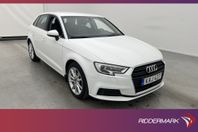 Audi A3 Sportback TFSI 150hk Proline Sensorer Farthållare