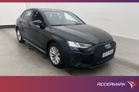 Audi A3 Sportback 35 TFSI 150hk Proline Cockpit Keyless