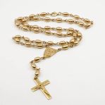 Collier med krucifix 18K 136,4g