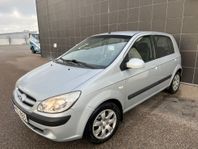 Hyundai Getz 5-dörrar 1.4 Euro 4 Automatisk Besiktigad Nysrv