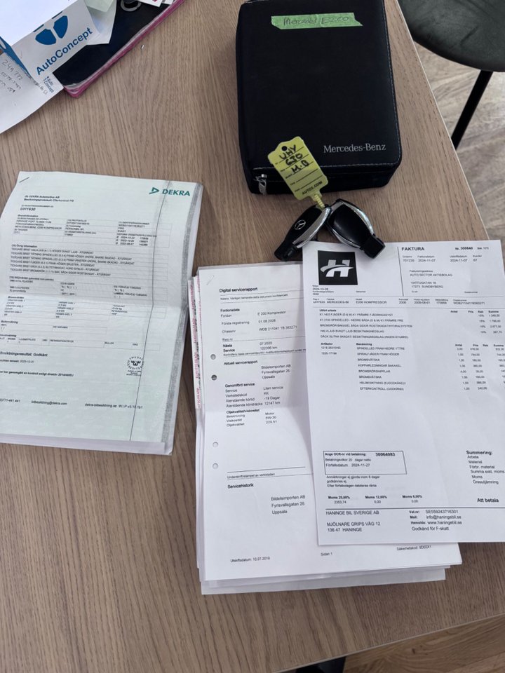 Mercedes-Benz E 200 Kompressor 5G-Tronic, 184hk, 2009