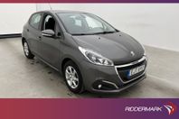 Peugeot 208 1.2 VTi 83hk Farthållare Låg-skatt 0,48L/mil