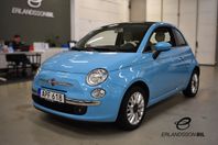 Fiat 500 1.2 8V Lounge Euro 6 KAMREM BYTT PANORAMA