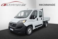 Fiat Ducato Chassi Cab DUBBELHYTT L2 DRAG 140HK 239800+MOMS