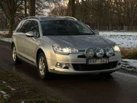 Citroën C5 Tourer 2.0 HDi Euro 5, Svensksåld, 163hk, Drag