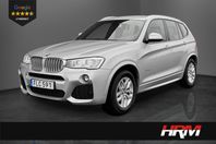 BMW X3 Xdrive30d 258hk M-Sport Drag Kamera