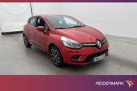 Renault Clio 0.9 TCe 90hk Intense Navi Sesnorer Halvskinn