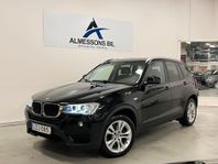 BMW X3 xDrive20d Steptronic M-ratt Dragkrok V-hjul 190HK