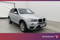 BMW X3 xDrive20d 190hk Panorama Dragkrok