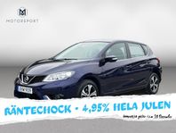 Nissan Pulsar 1.2 DIG-T Aut Navi Keyless Farthållare m.m