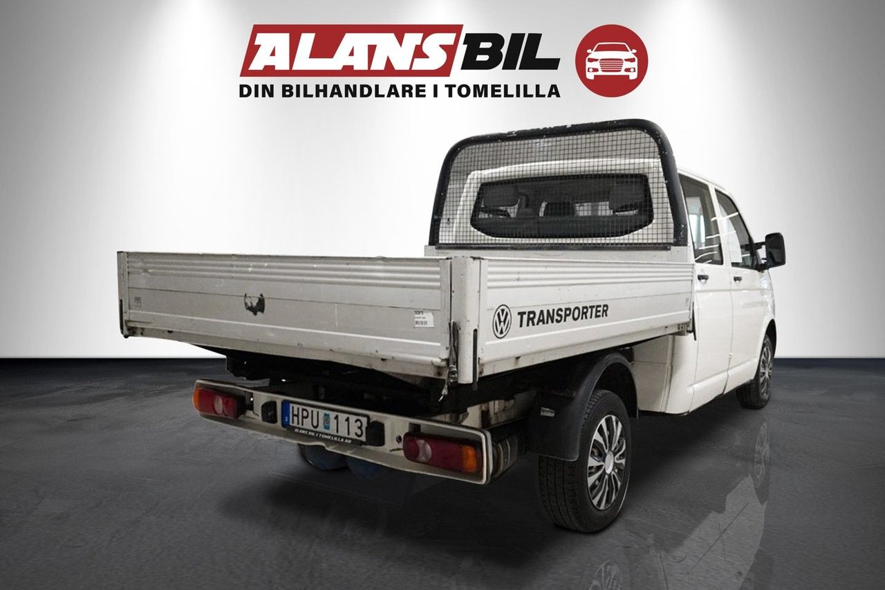 Volkswagen Transporter Chassi Double Cab T28 2.0 CNG Manual, 115hp, 2009