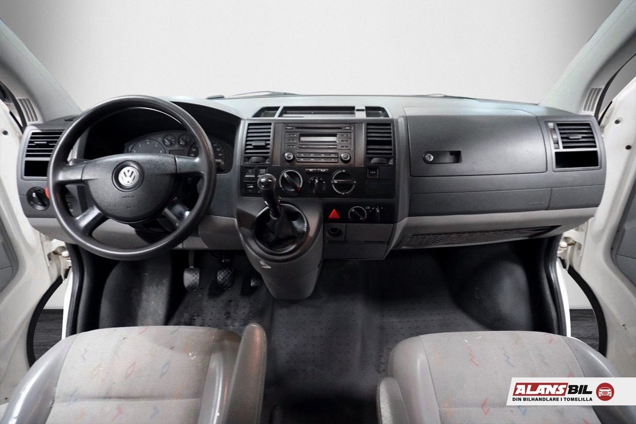 Volkswagen Transporter Chassi Double Cab T28 2.0 CNG Manual, 115hp, 2009