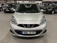 Nissan Micra 1.2 CVT AUTOMAT 80hk S+V, M-värmare, Blåtand