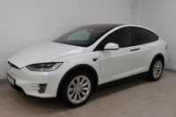 Tesla Model X Long Range AWD 6-Sits Dragkrok MOMS