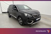 Peugeot 5008 130hk Allure 7-Sits Cockpit Kamera Halvskinn