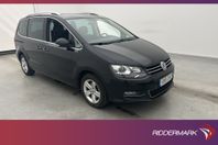 Volkswagen Sharan TDI 4M 184hk GT 7-Sits Värm Kamera El-dörr