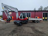 Takeuchi TB295W, Fullutrustad, Vagn, 4 redskap Steg 4 miljö