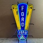 Ny neonskylt Ford 100x52 cm