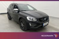 Volvo XC60 D4 AWD 190hk R-Design VOC Pano Kamera Drag