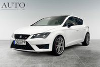 Seat Leon León Cupra 280hk T-lucka Seatsound Euro 6 Skalstol