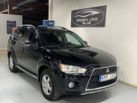 Mitsubishi Outlander 2.2D4WD,Ny besiktad,B-Kamera-Drag7,Sits