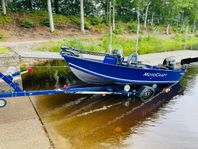 Motocraft Angler 470 med Suzuki 40 hk JET och 80-trailer