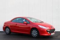 Peugeot 307 CC 2.0|Cab|Svensksåld|Nybesiktigad|Läder|140hk