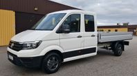 Volkswagen Crafter 2.0TDI Dubbelhytt 7-sits Chassi Flak 3.5m