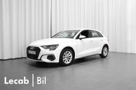 Audi A3 Sportback 35 TFSI 150hk | Backkamera | Adaptiv FH