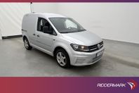 Volkswagen Caddy 2.0TDI Värmare Dragkrok CARPLAY 0.50L/Mil