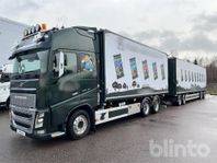 Flisekipage Volvo FH 16 6*2 / Eksjövagnen FS 18-20