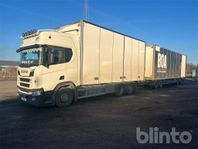 Lastbil med Släp SCANIA R500B6X2*4NB & SANDSTRÖMS YS9V22SD