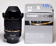 Tamron AF SP 24-70/2,8 Di VC USD  Nikon