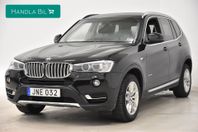 BMW X3 xDrive20d Xline 360º Navi Skinn Drag 190hk