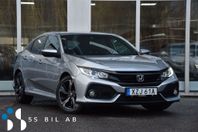 Honda Civic 5-dörrar 1.0 GPS BACKKAMERA Eu6 126HK