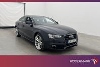 Audi A5 Sportback 2.0 TDI Q 190hk S-Line Pano P-Värm Skinn