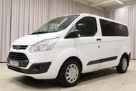 Ford Transit Custom TDCi 130HK Kombi Automat 9-Sits Värmare