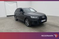 Audi Q7 50 TDI Q S-Line 7-Sit Värm 360 BOSE Matrix Luftfjädr