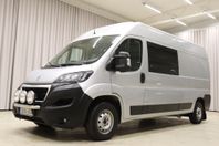 Peugeot Boxer 163HK L4 Dubbelhytt 6-Sits Drag M-Värmare