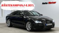 Audi A7 Quattro 3.0 TDI S-Line Värmare/Drag/BOSE 245hk