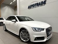 Audi A4 Sedan 2.0TFSI S-Line 190hk Euro 6/Matrix/19"/SE SPEC