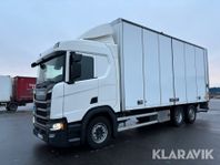 Lastbil Scania R450 6x2 12.7 450 Hk med skåp