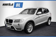 BMW X3 xDrive20d 184 HK AWD AUT DRAG NAVI SKINN PDC NYBES