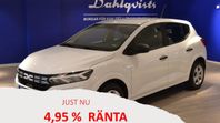 Dacia Sandero (NU 4,95 % RÄNTA) 1,0 TCE 91hk 5D V-hjul