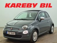 Fiat 500C 1.2 8V Dualogic Automat | Apple Carplay | KAMPANJ