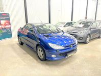 Peugeot 206 CC 1.6 Ny Servad Låg Årsskatt Dragkrok 109HK